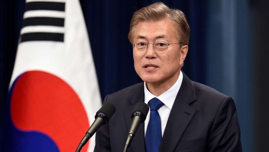 Image result for Moon Jae-in