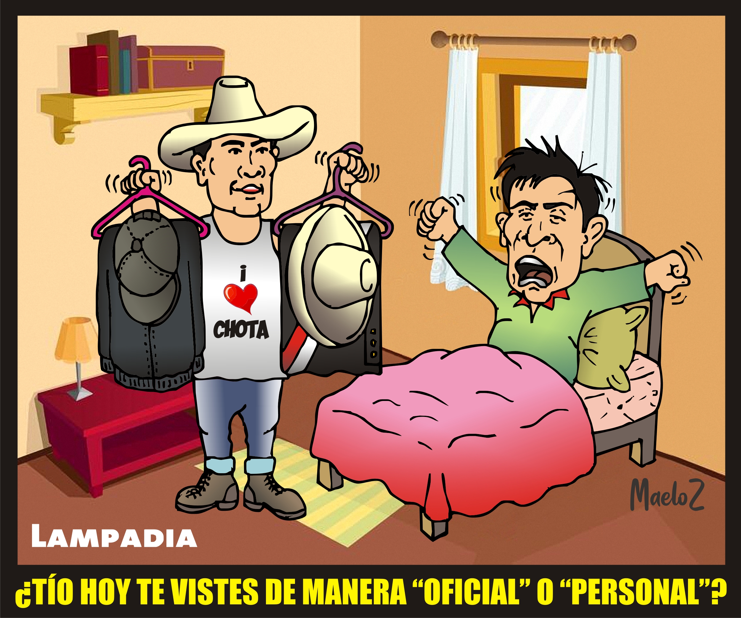 ¿TÍO HOY TE VISTES DE MANERA “OFICIAL” O “PERSONAL”?