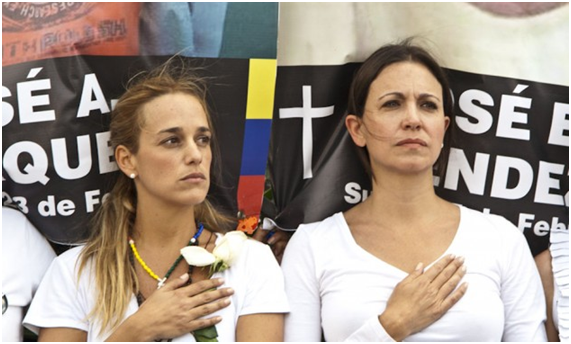 Resultado de imagen para lilian tintori y maria corina machado