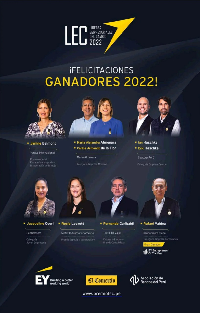 Líderes del 2022 que apuestan por el Perú