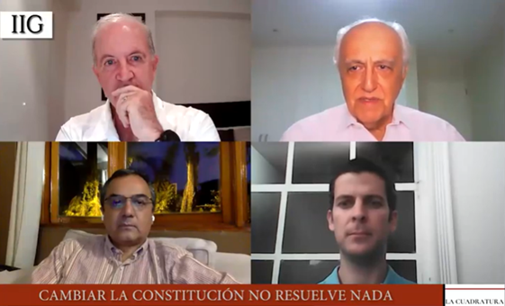 Cambiar la Constitución no resuelve nada