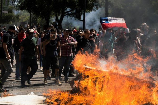 La crisis chilena