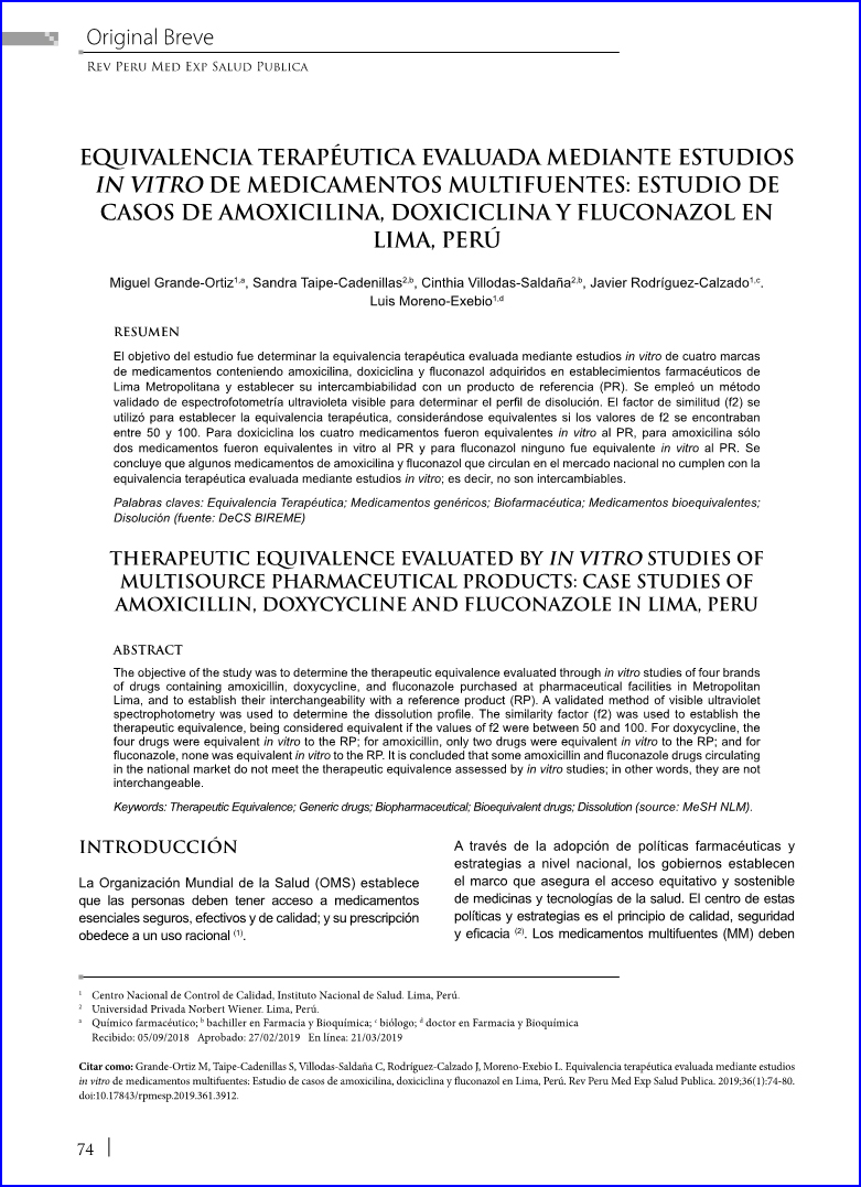 Fluconazole genéricos