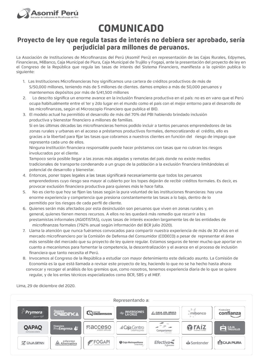 Comunicado