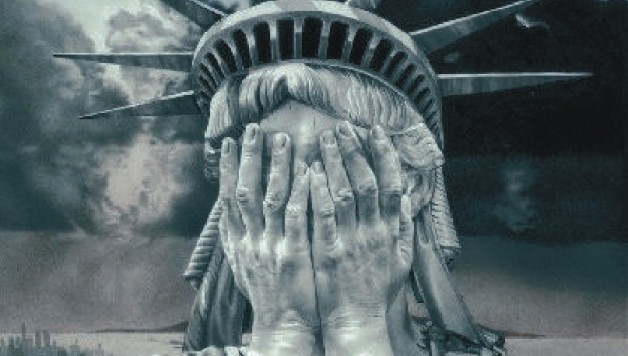 Image result for sad statue of liberty