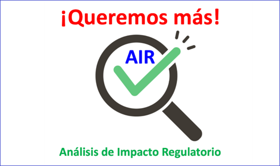 Otro milagro: Análisis de Impacto Regulatorio