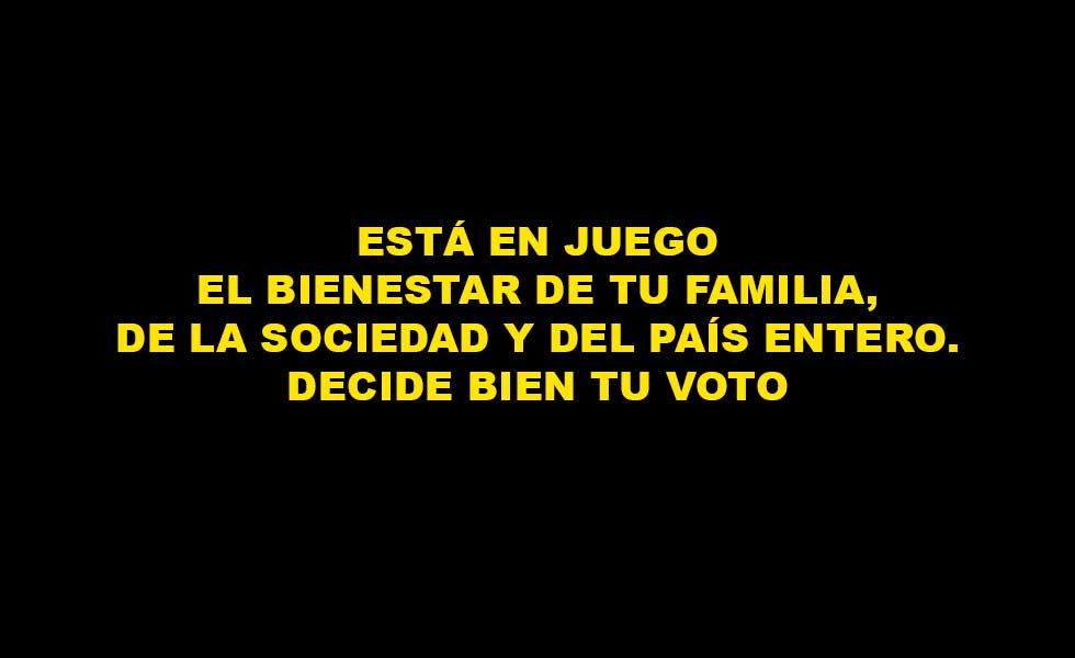 Elector o cómplice