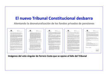 Intangibilidad de los fondos de pensiones privados