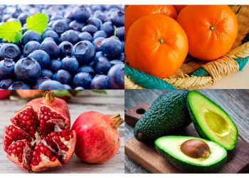 Arándanos, paltas, mandarinas, granadas…