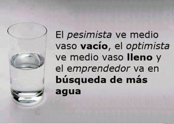 El vaso medio vacío